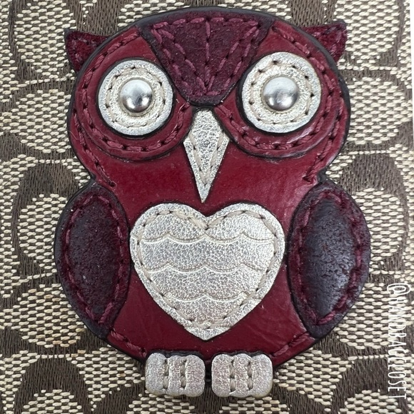 Coach Owl Vintage Sugnature C Lanyard - Picture 8 of 9